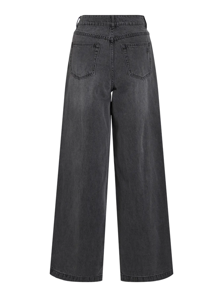 Roumora Hw Wf F/L Relaxed Jeans - Meteorite