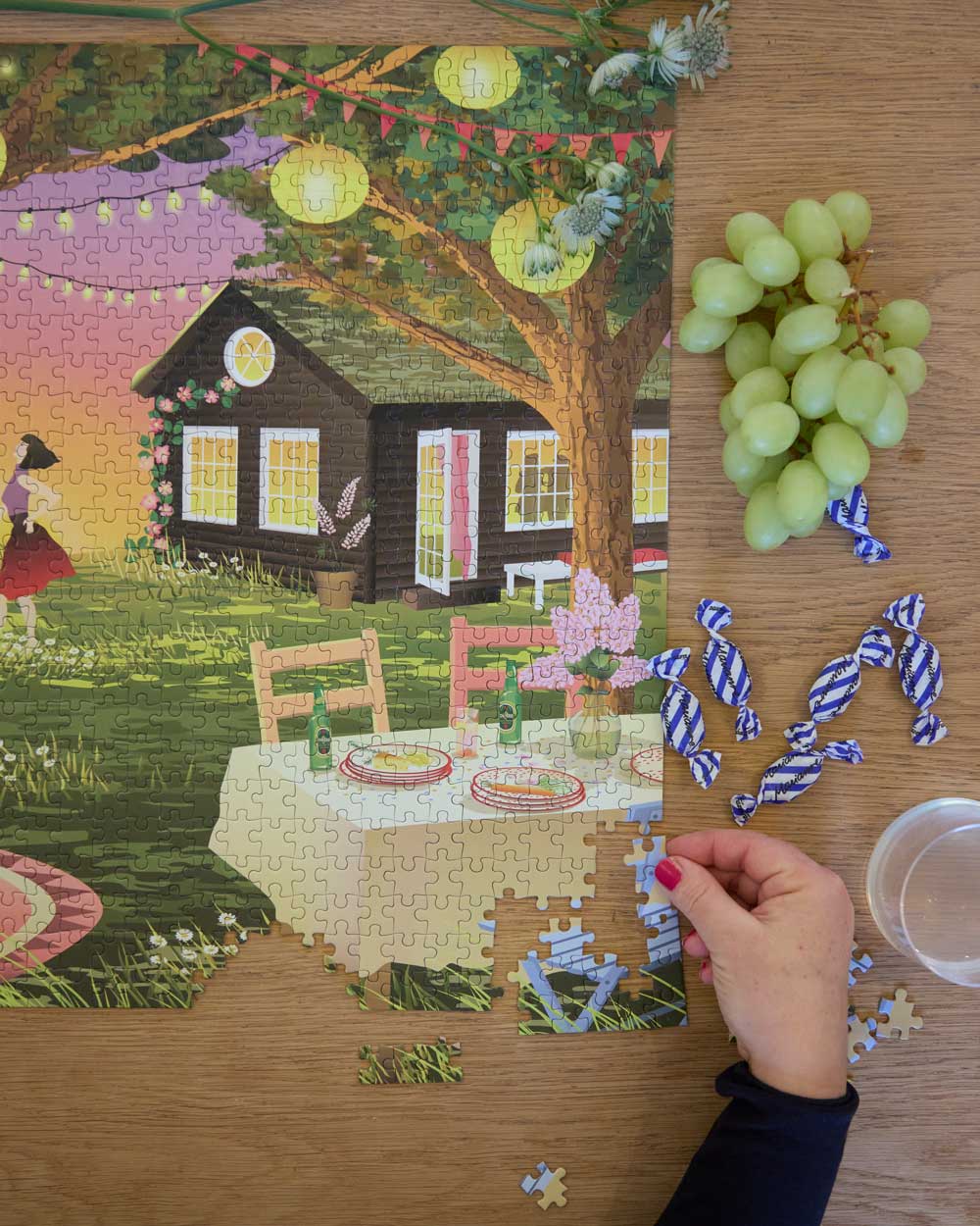 GARDEN PARTY - Puslespill med 1000 brikker