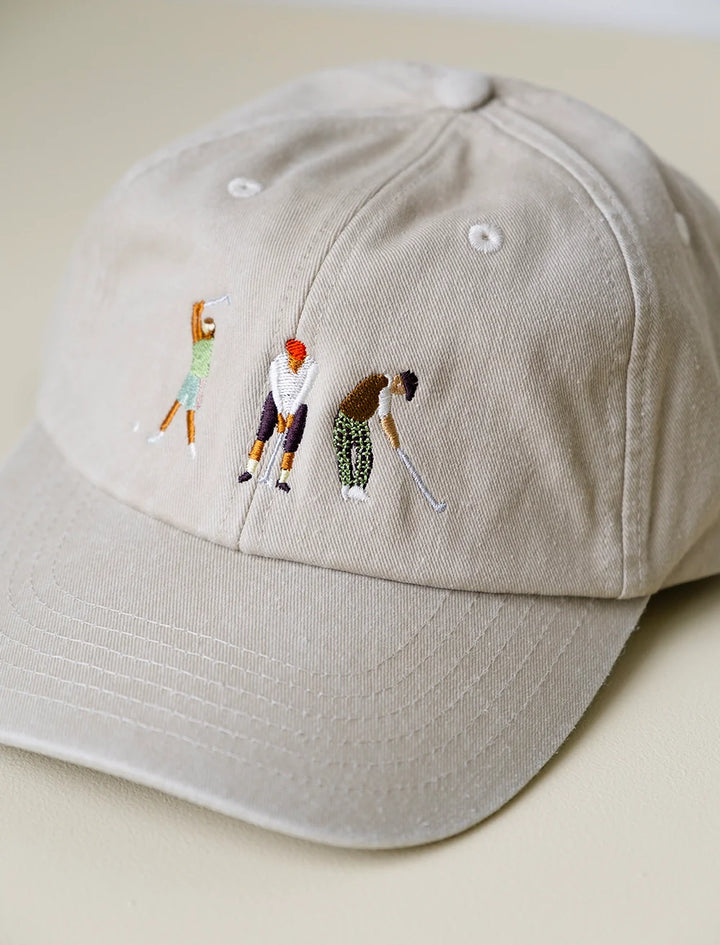 Golfers - Caps - Vintage Sand