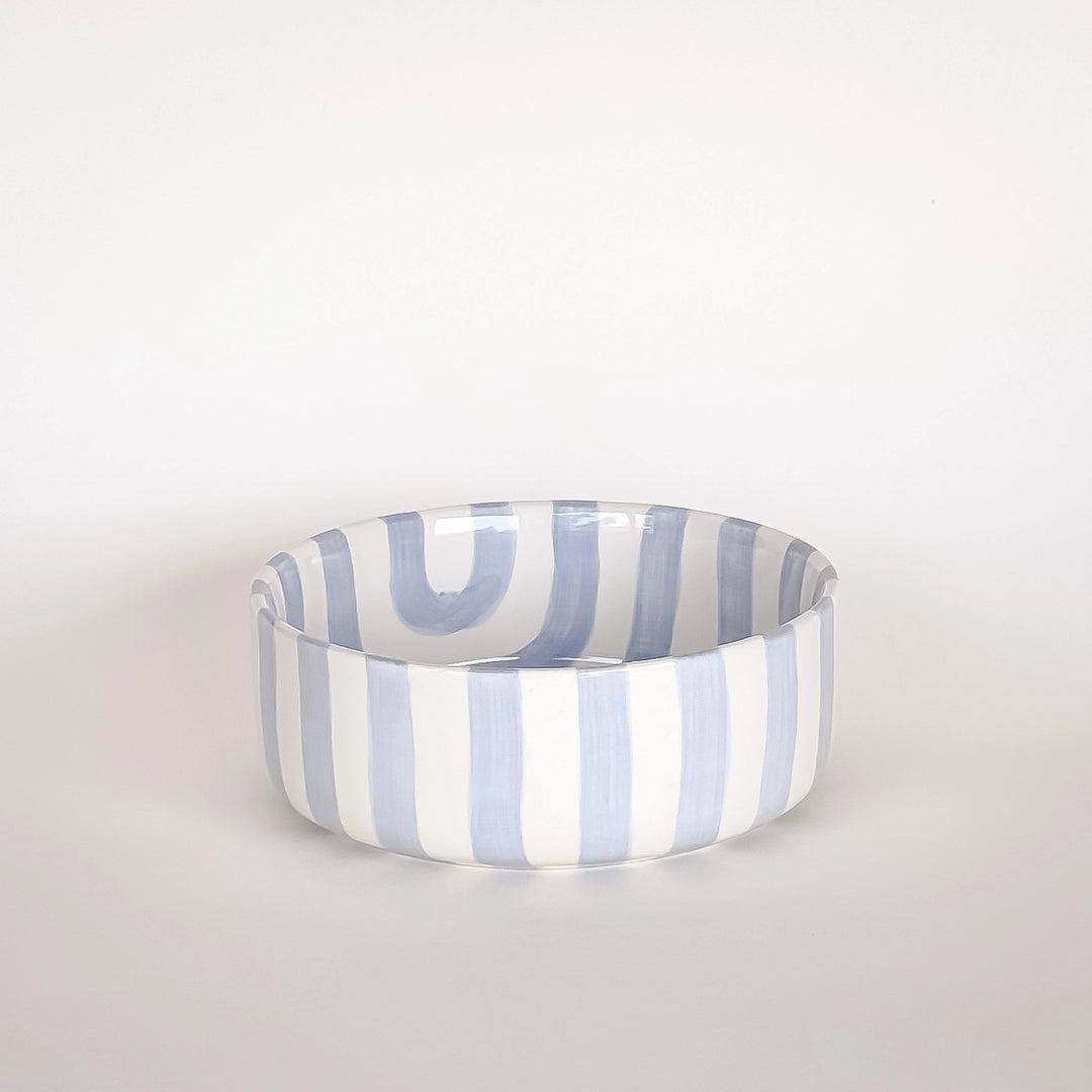 Stripes bolle - morning azzurro