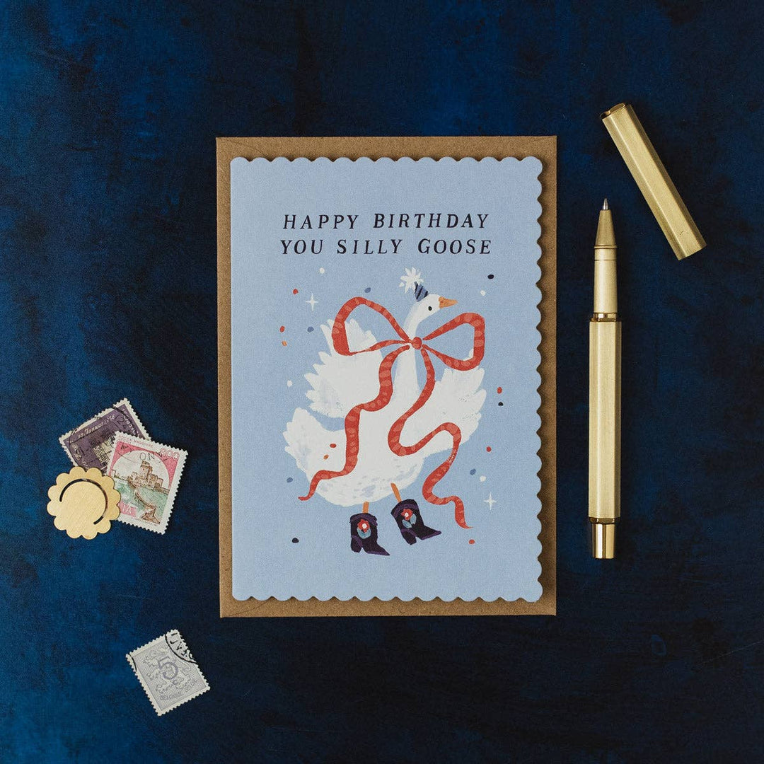 Silly Goose - Bursdagskort