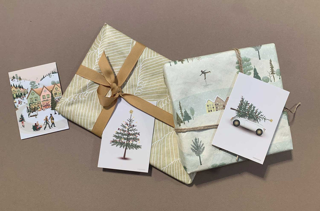 The christmas tree - Lite julekort