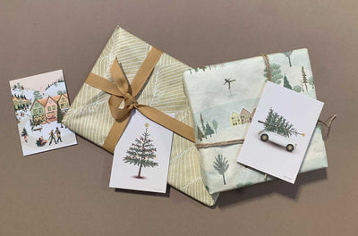 The christmas tree - Lite julekort