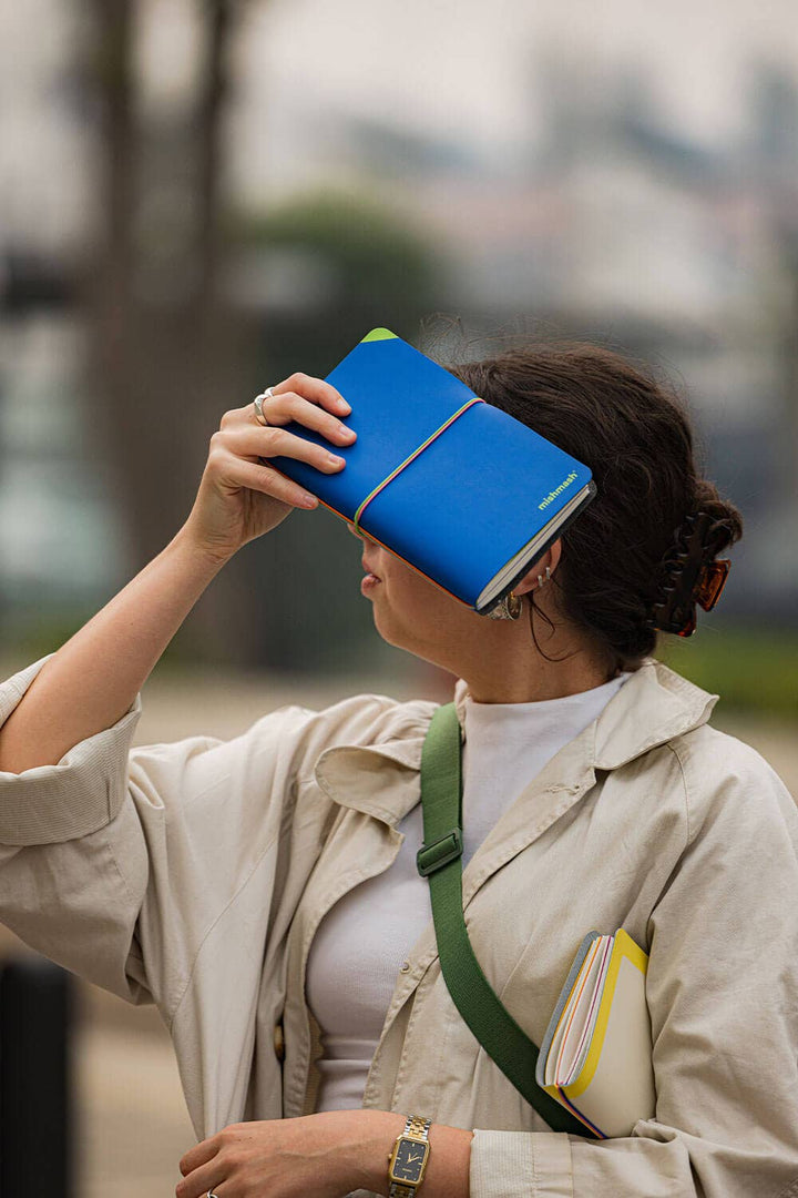 Refillable Log Cover - Space Blue