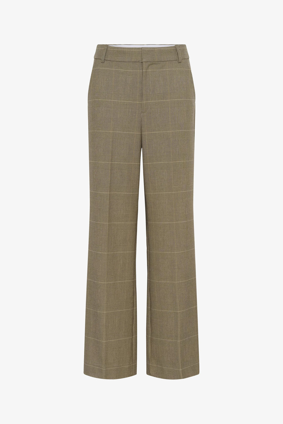 GZevaldi MW pants - Pale khaki check