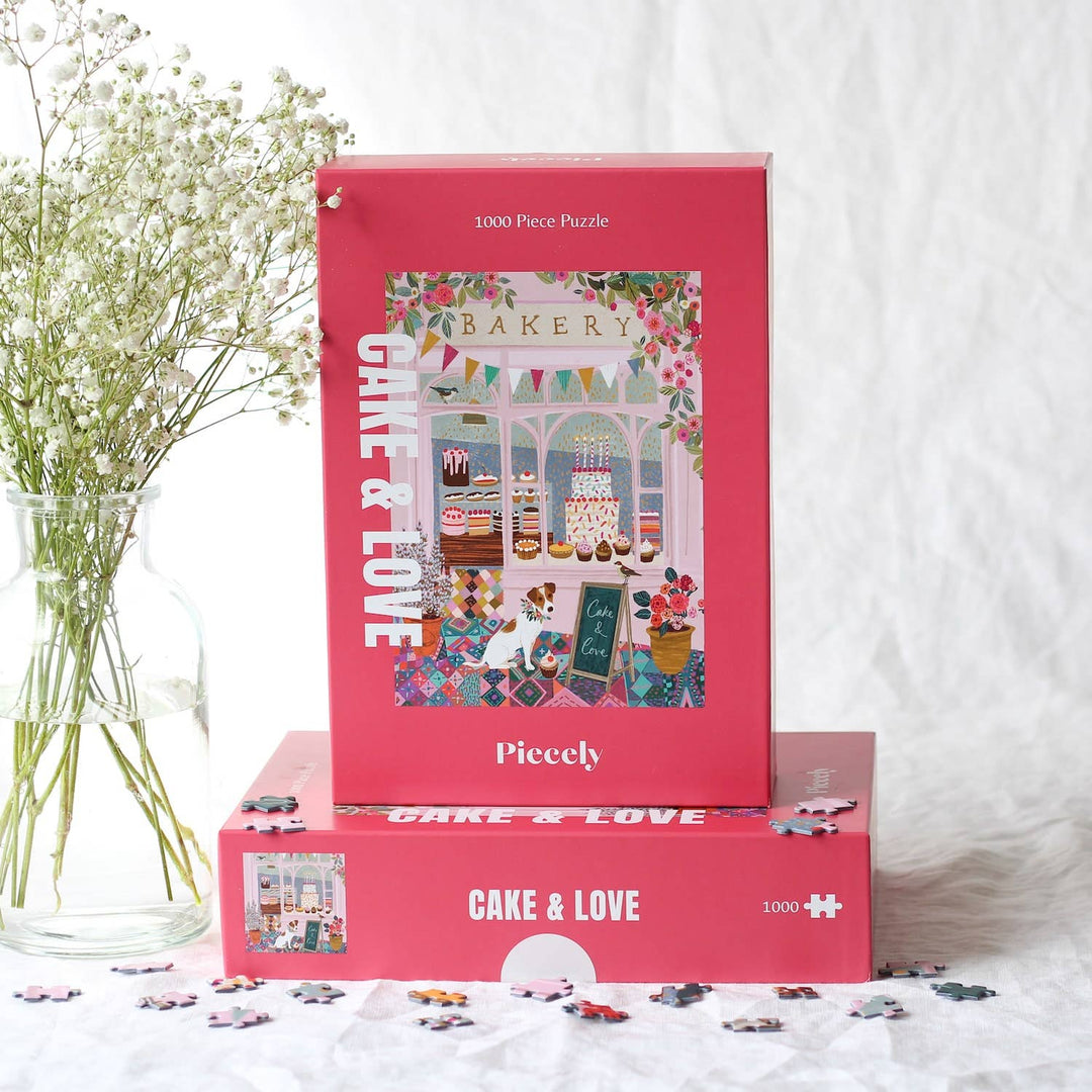 Cake &amp; Love - Puslespill med 1000 brikker