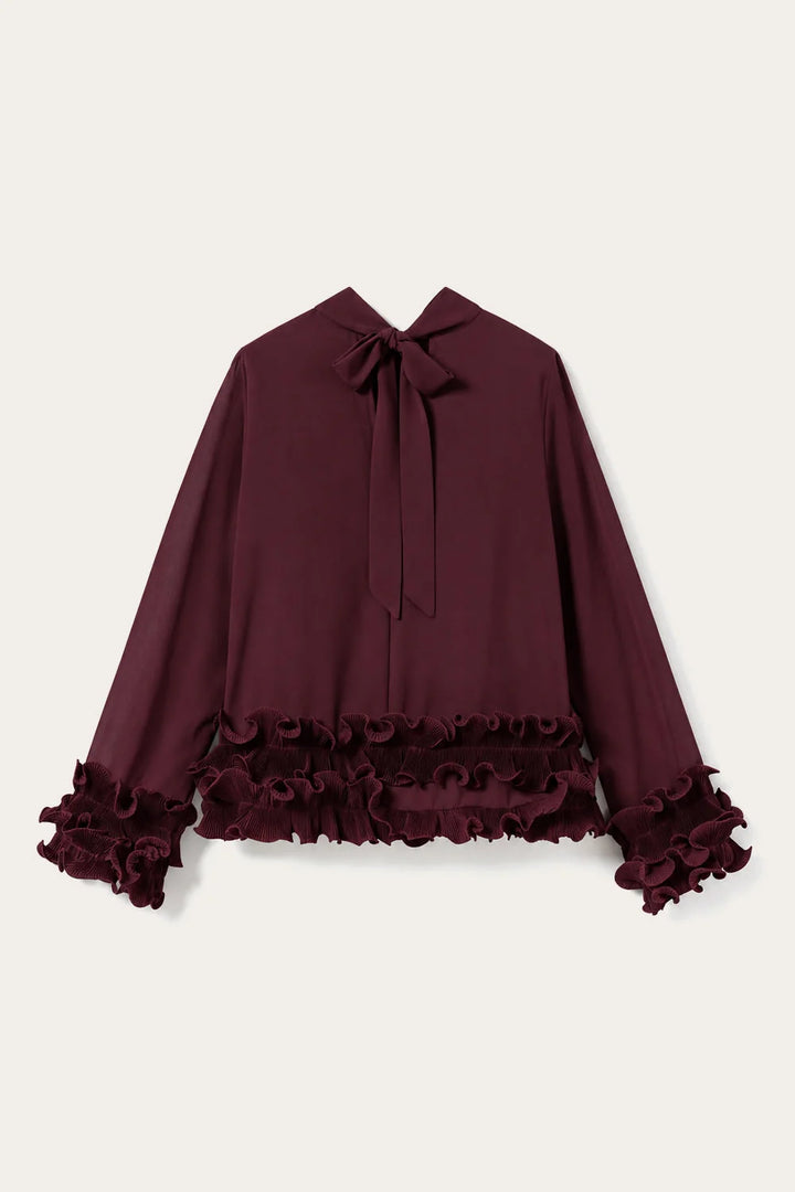 N-Latanietta Blouse - Winetasting