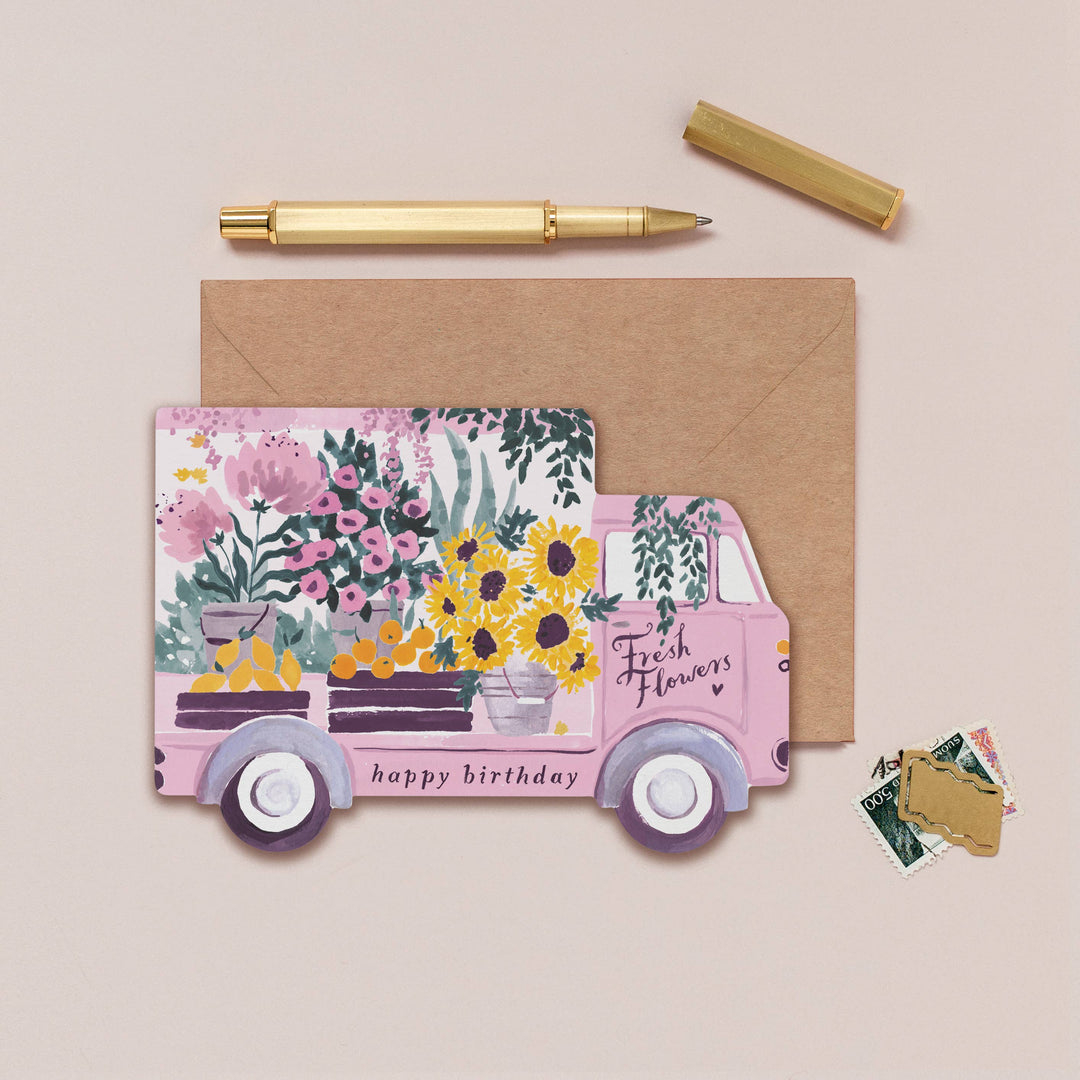 Flower Truck | Bursdagskort
