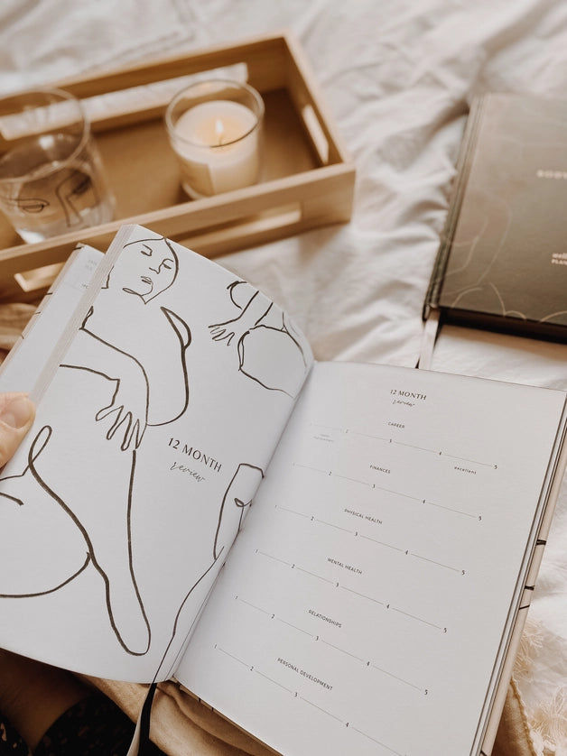 Body + Soul Undated Planner Journal - Eclipse