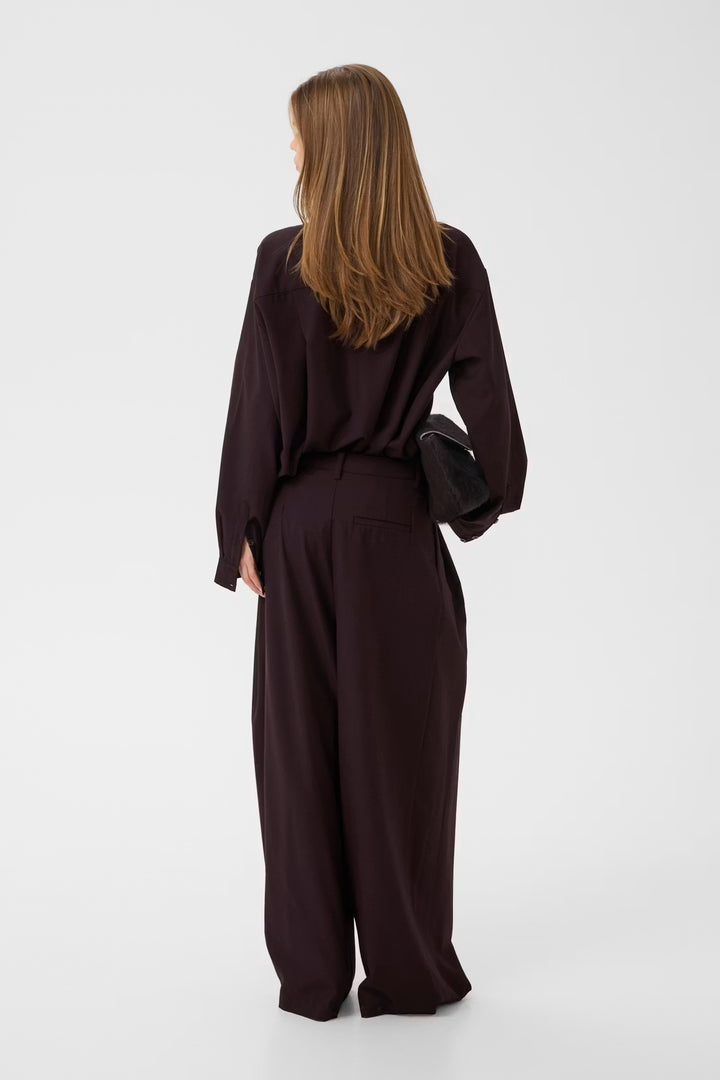 GZschany MW pants - Deep plum