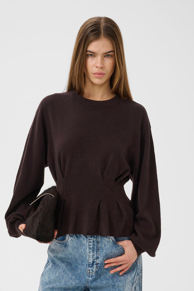 GZmanzi waist pullover - Ganache