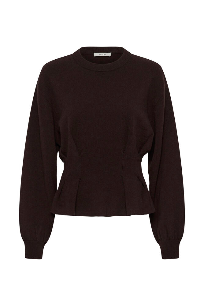 GZmanzi waist pullover - Ganache