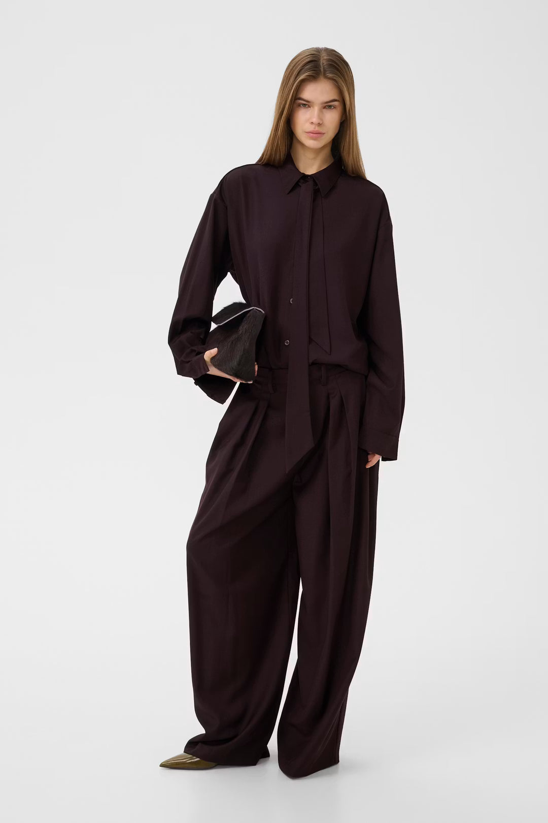 GZschany shirt - Deep plum