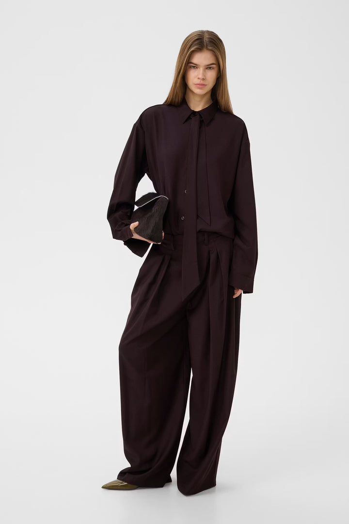 GZschany shirt - Deep plum