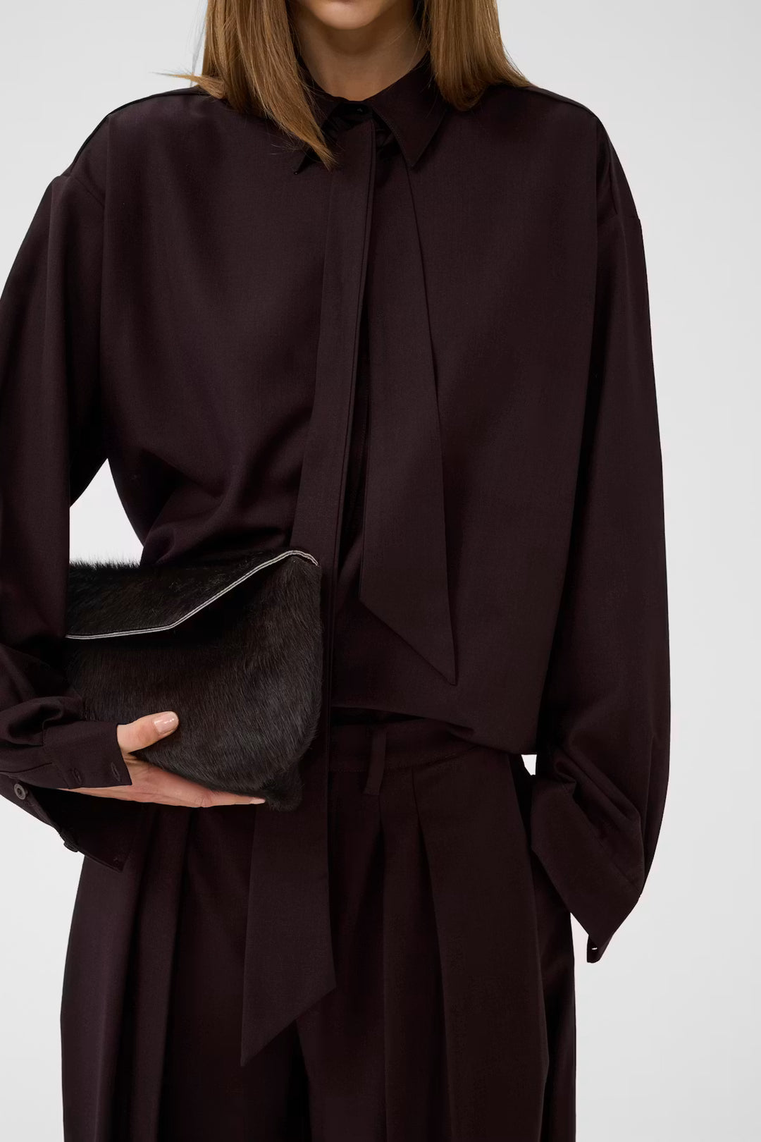 GZschany shirt - Deep plum