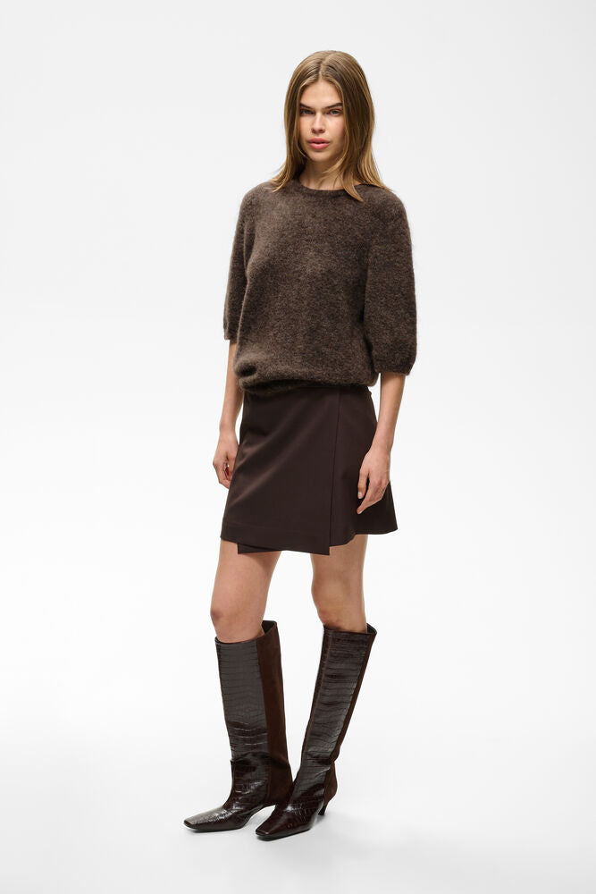 GZdebbie ss tee NOOS - Chestnut Melange