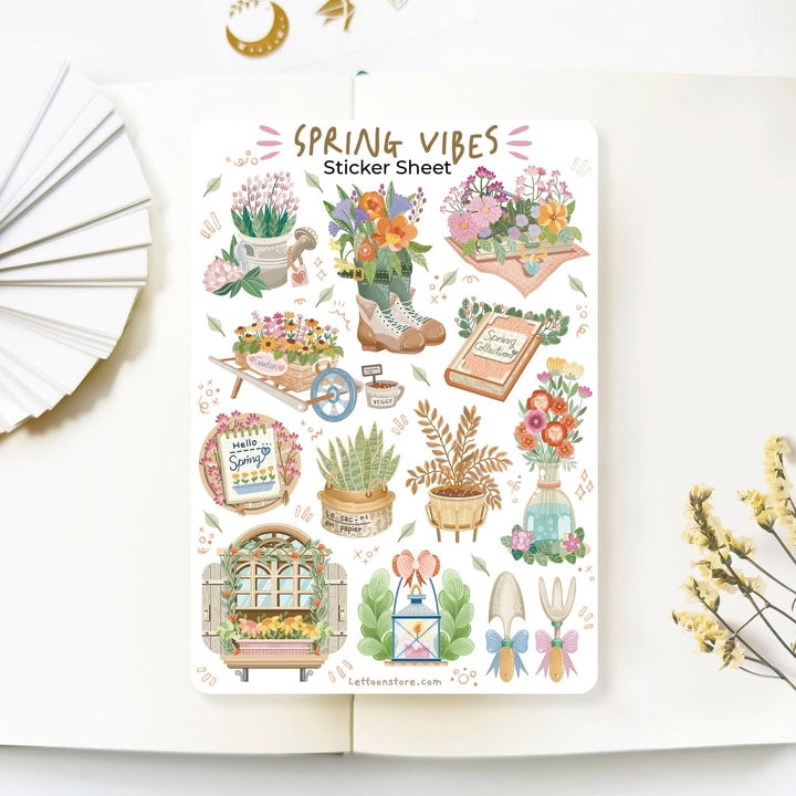 Spring Vibes | Klistremerker