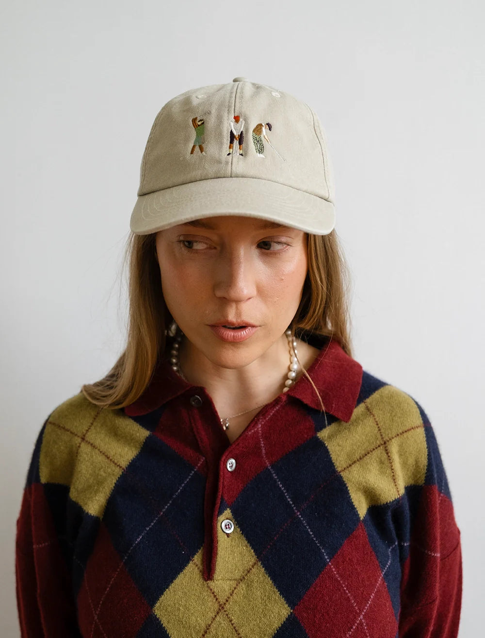 Golfers - Caps - Vintage Sand