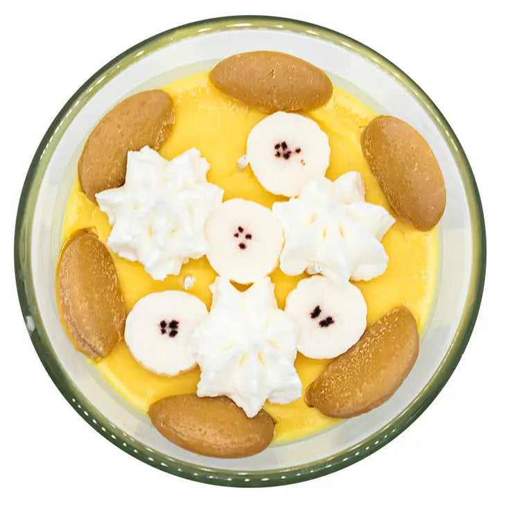 Banana Pudding Duftlys av Soya