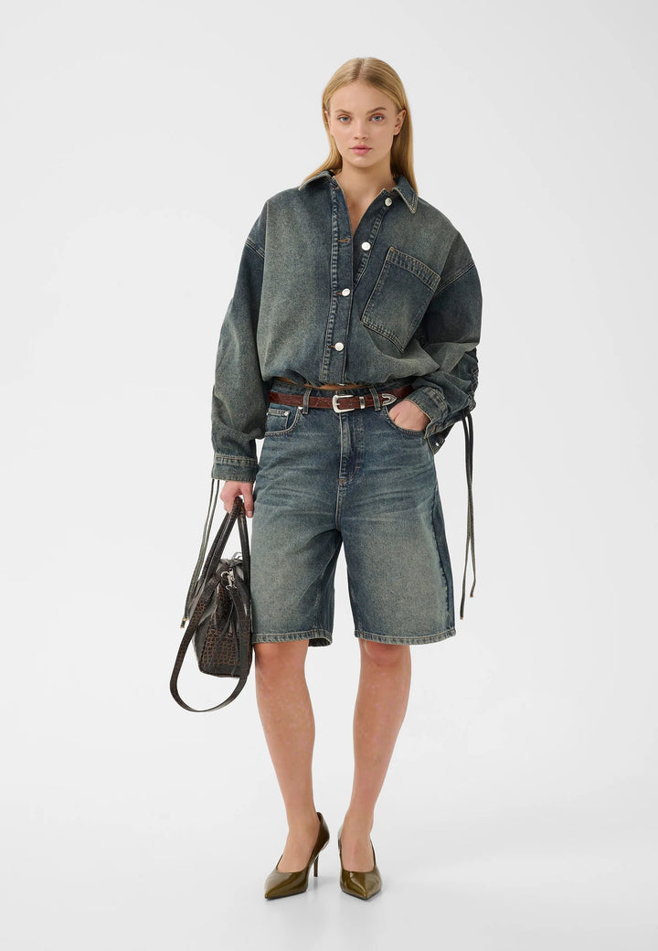 GZsusara shirt - Blue/green wash