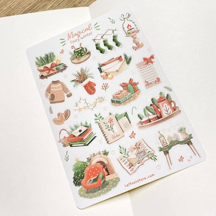 Magical Cozy Winter | Klistremerker
