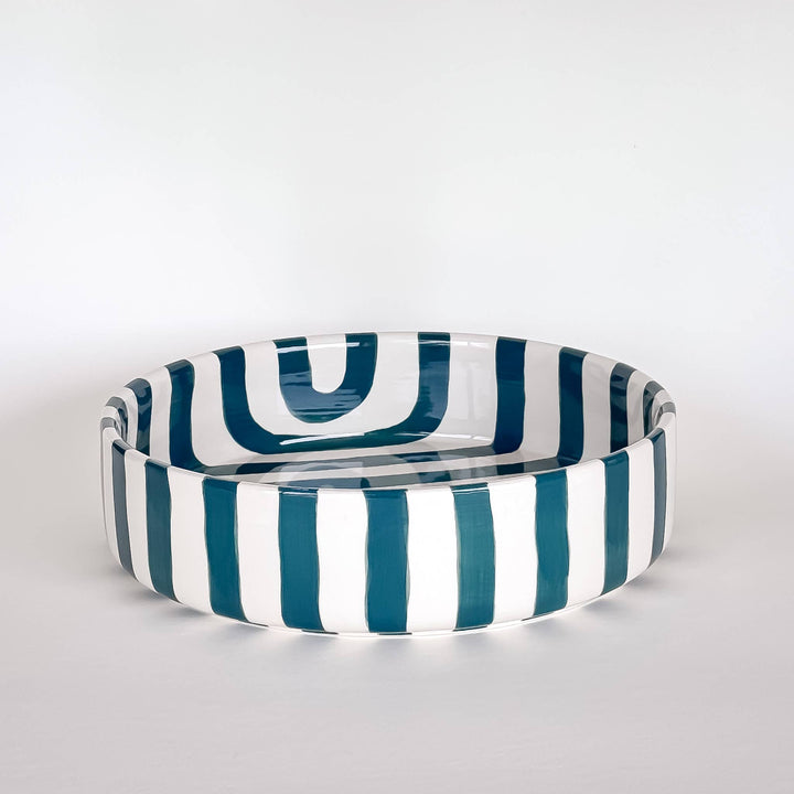 Stripes Bolle - Stor - gentle green