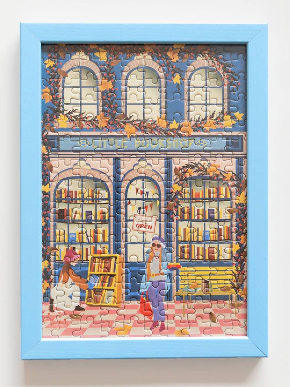 LITTLE BOOKSHOP - Puslespill med 150 brikker
