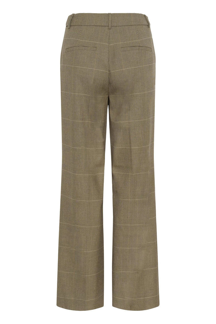 GZevaldi MW pants - Pale khaki check