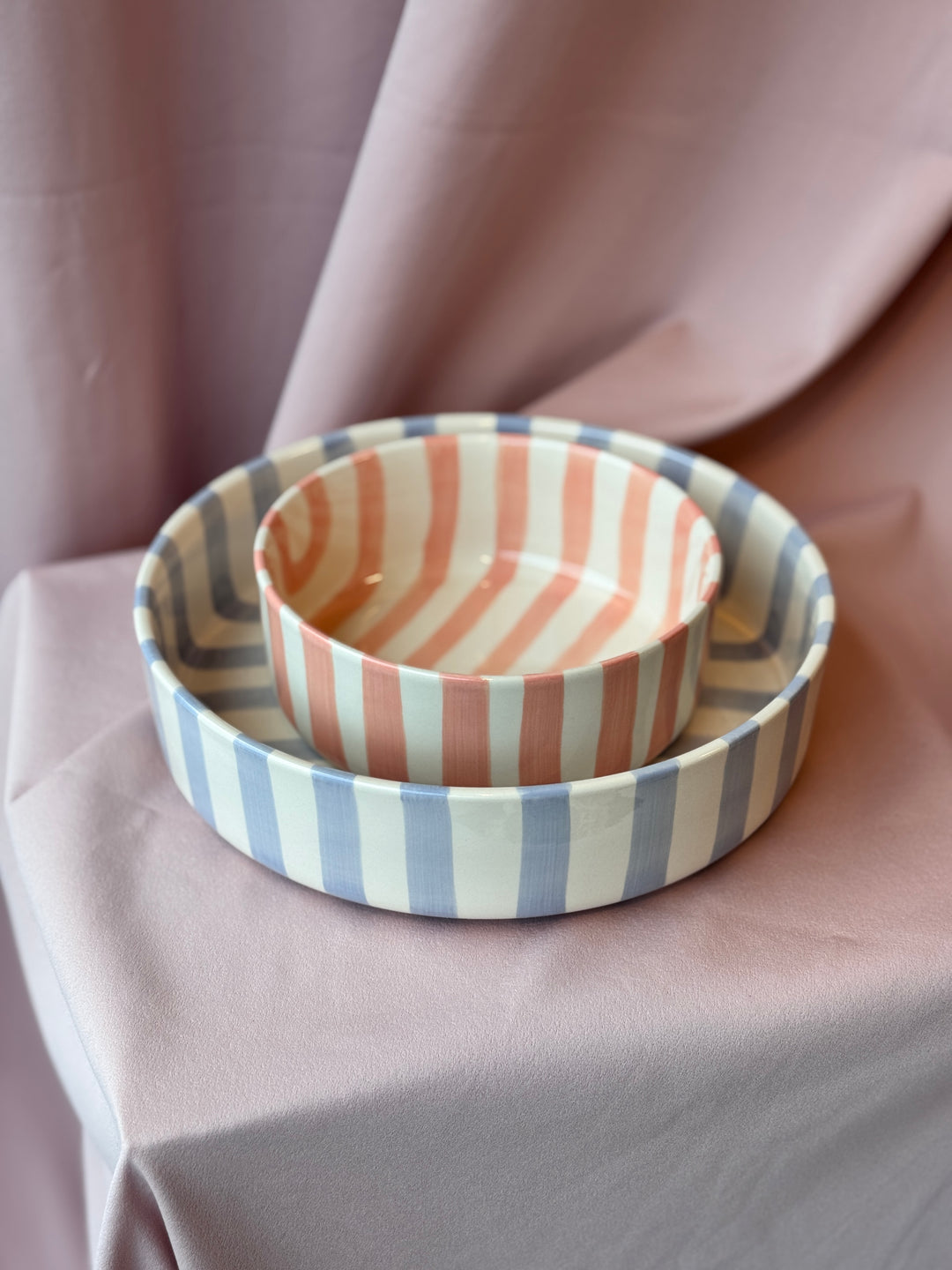 Stripes bolle - incanto rose