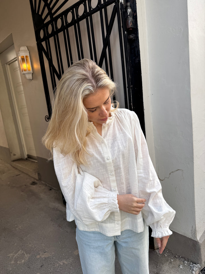 Yasbreeze Ls Shirt S. - Star White