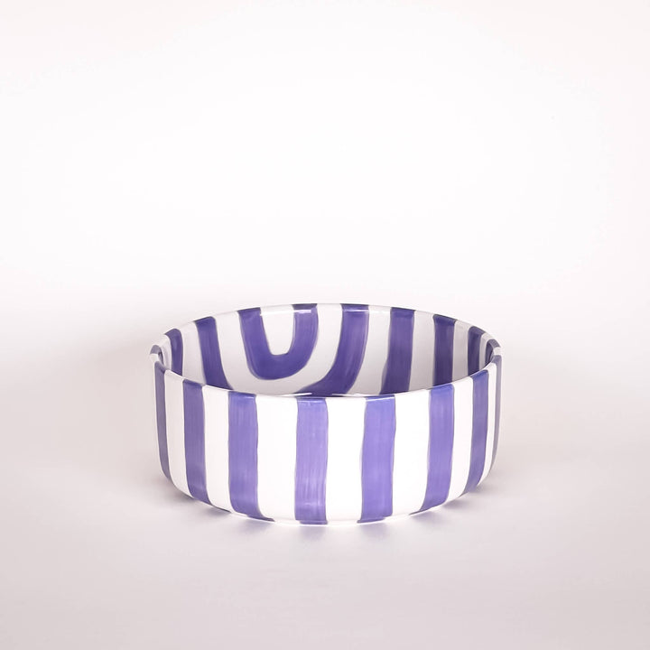 Stripes Bolle - palazzo purple