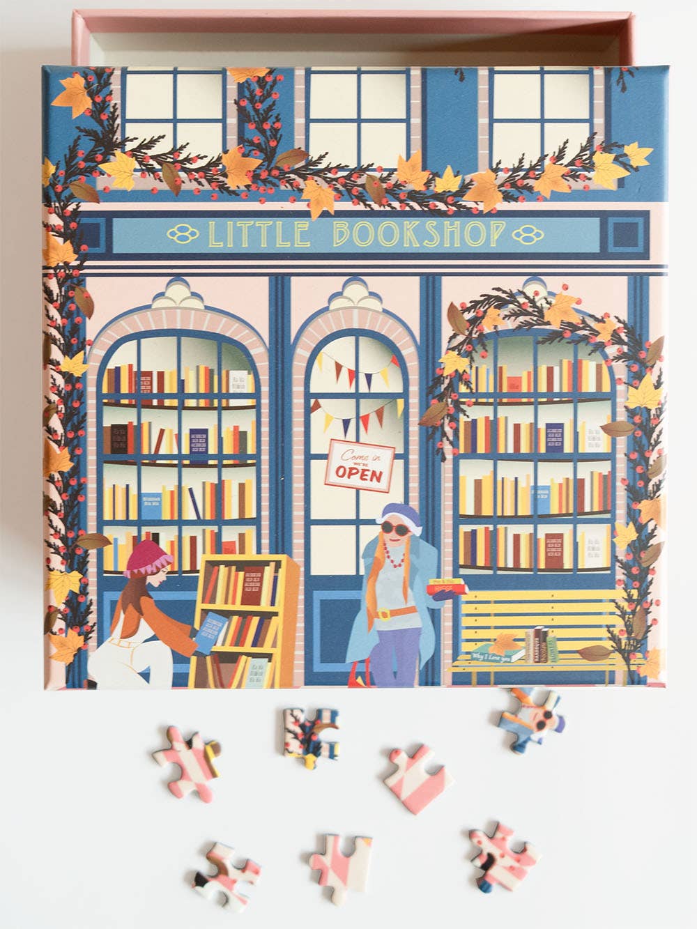 LITTLE BOOKSHOP - Puslespill med 150 brikker