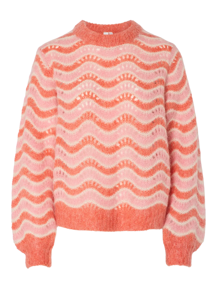 YASEmani Ls Wool Blend Knit Pullover S.