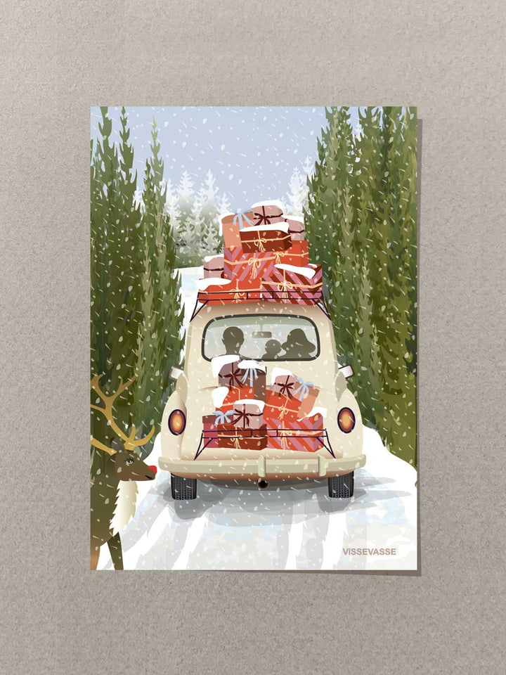 All Packed for christmas - Lite julekort