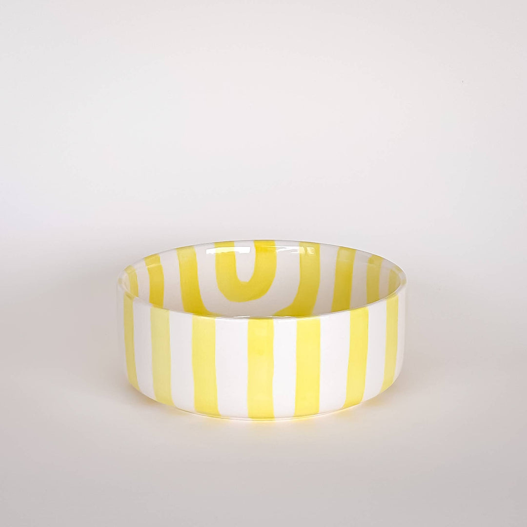 Stripes bolle - spiaggia yellow