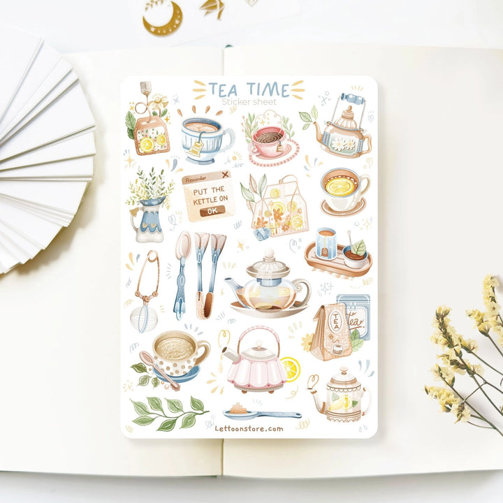 Tea Time | Klistremerker