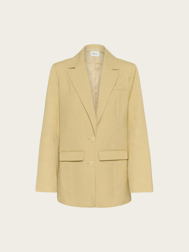 GZstacy blazer - Pale hay melange
