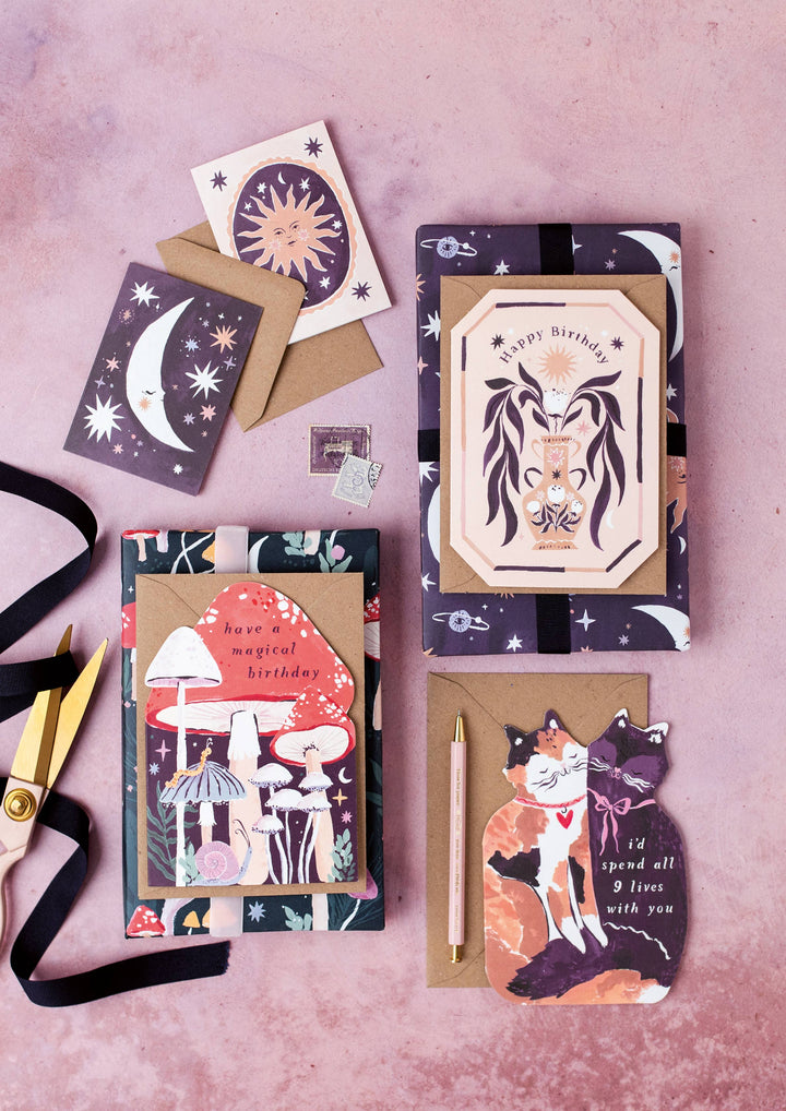 Smiling Sun - Lite kort