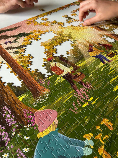 FOREST TREASURES - Puslespill med 1000 brikker