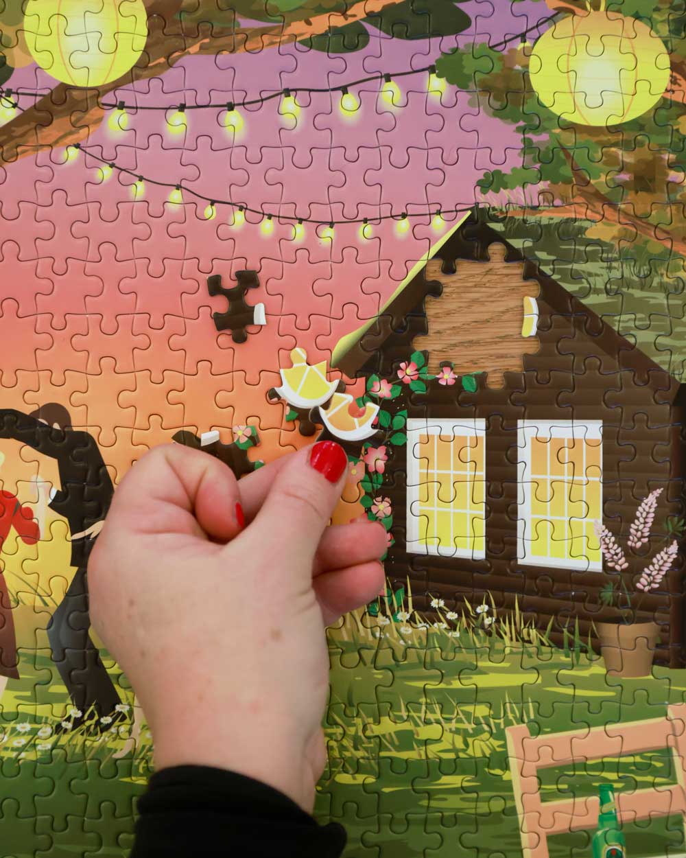 GARDEN PARTY - Puslespill med 1000 brikker