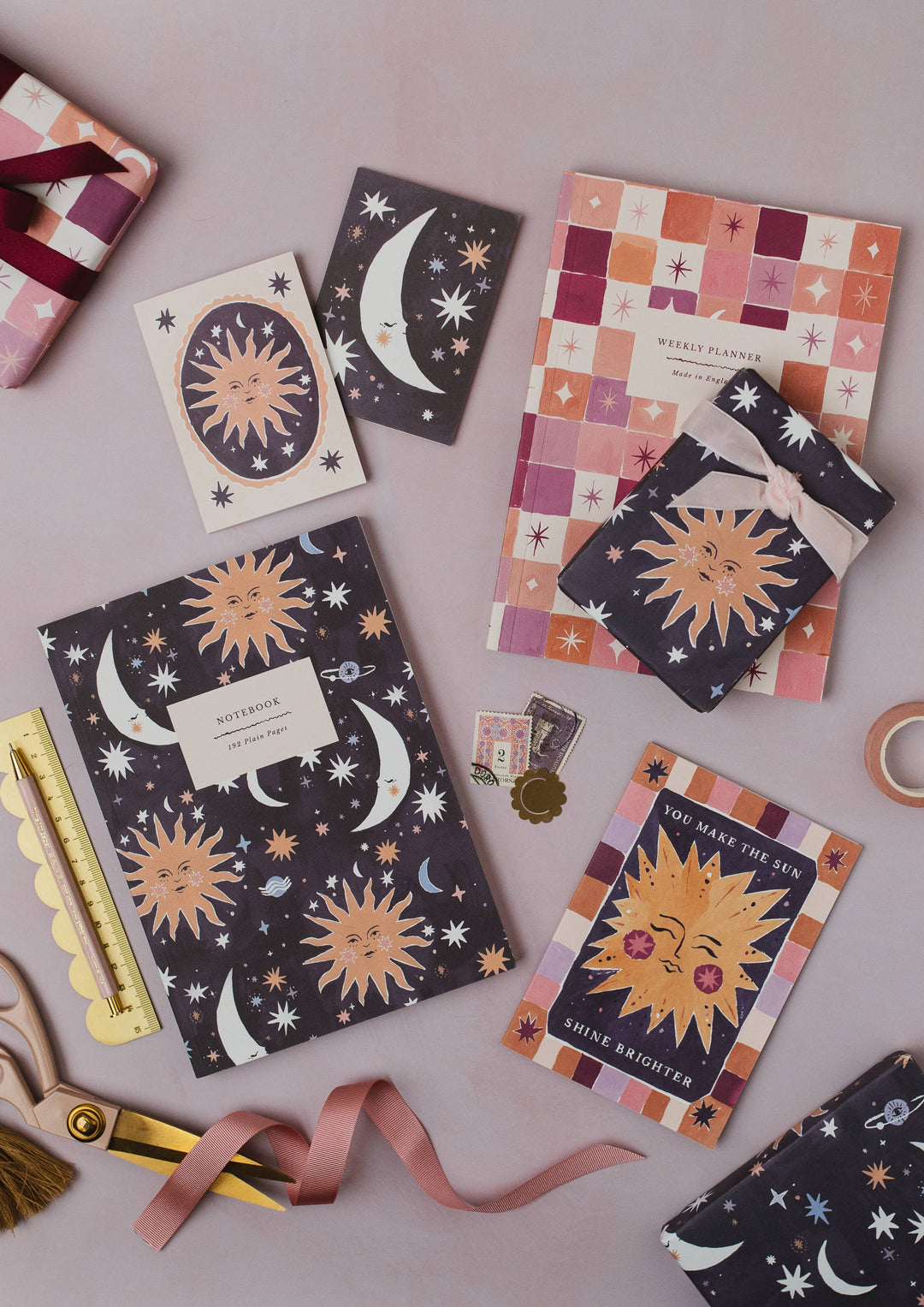 Smiling Sun - Lite kort