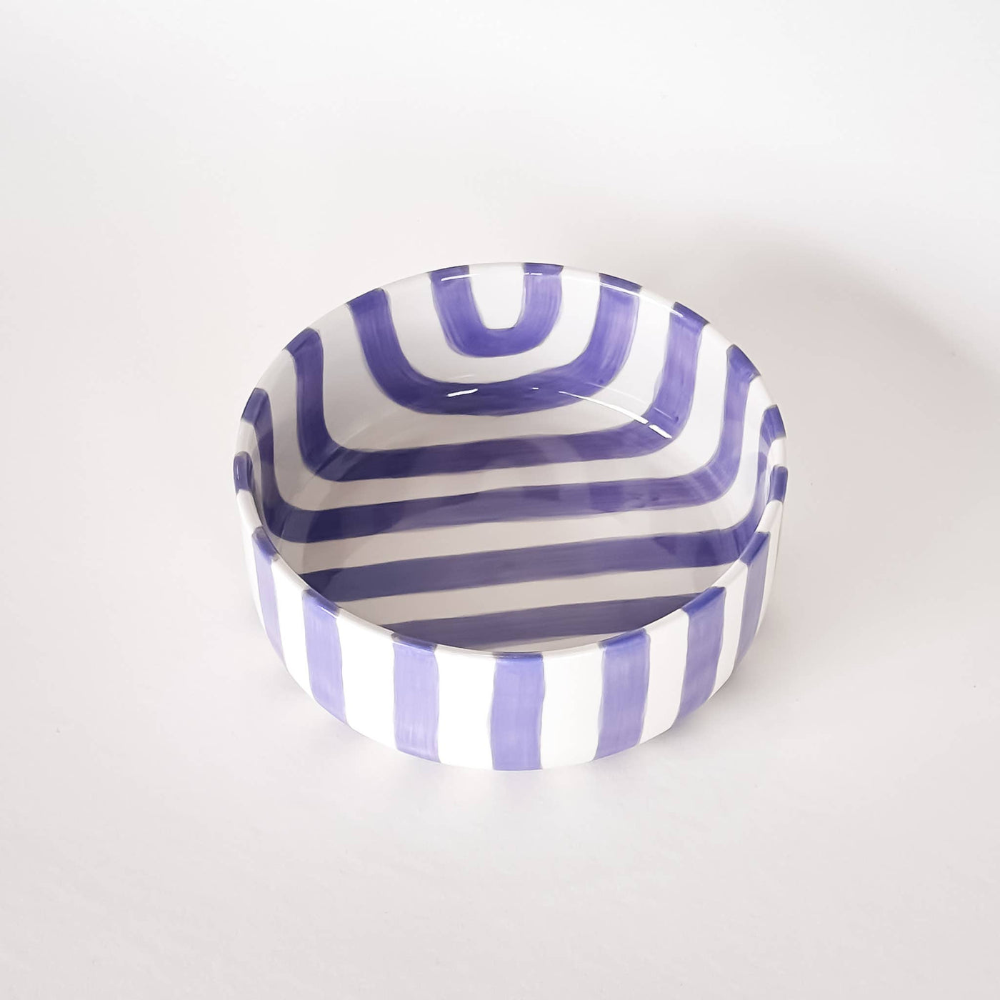 Bowl Stripes - palazzo purple