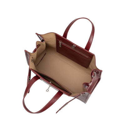 Sutton Burgundy - Tote bag