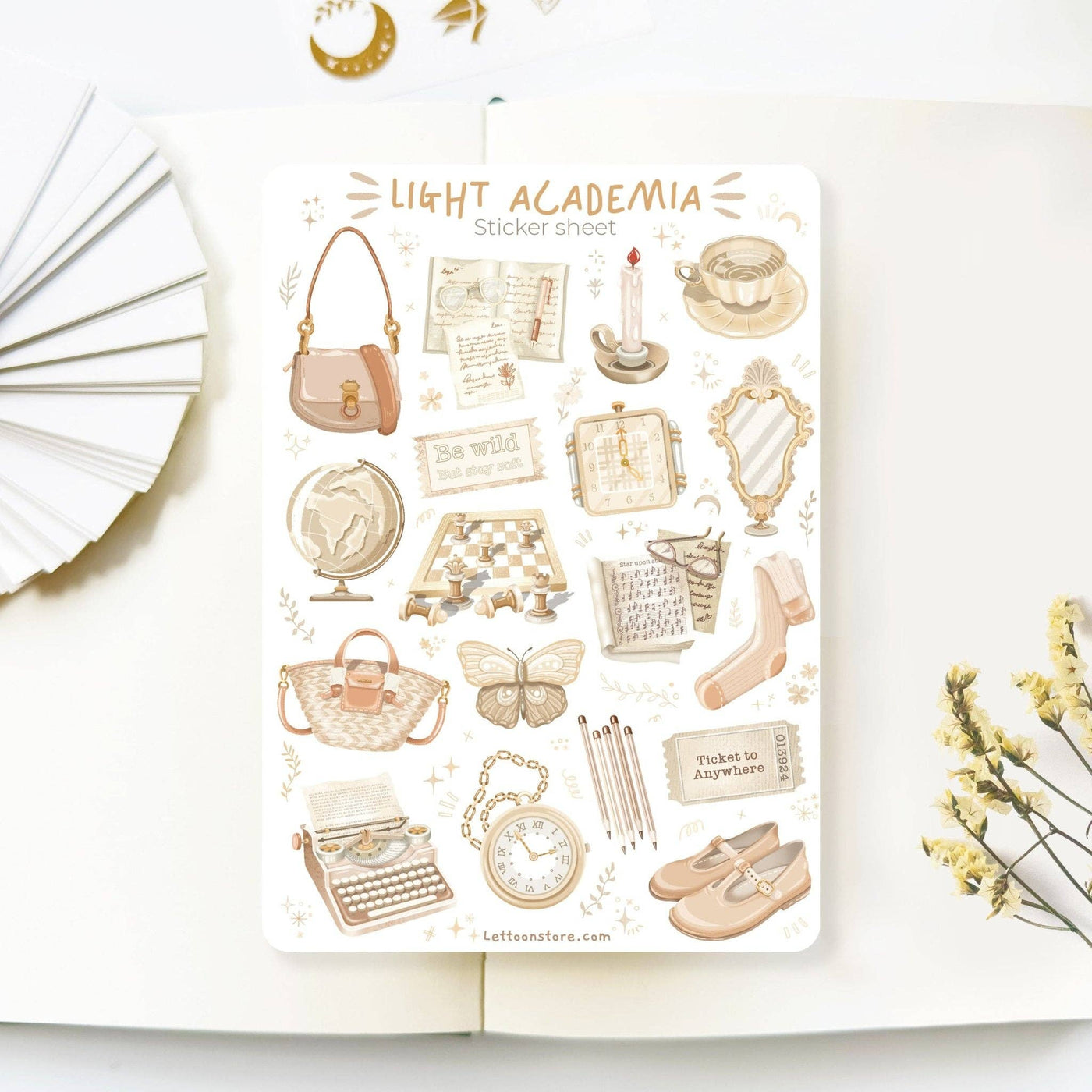 Light Academia | Klistremerker