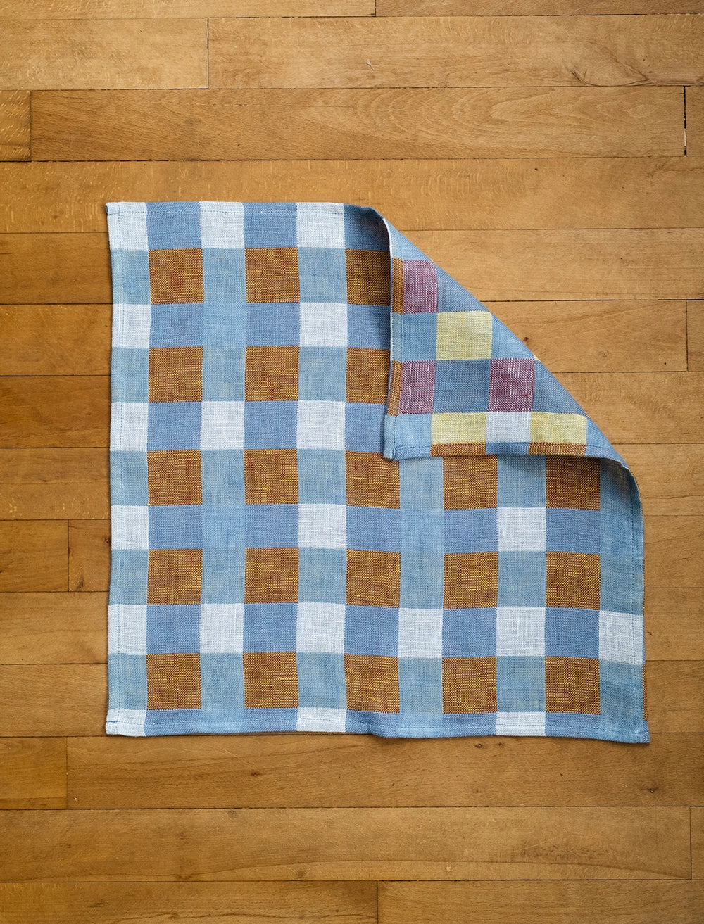 Ruta Oat - Woven towel Linen