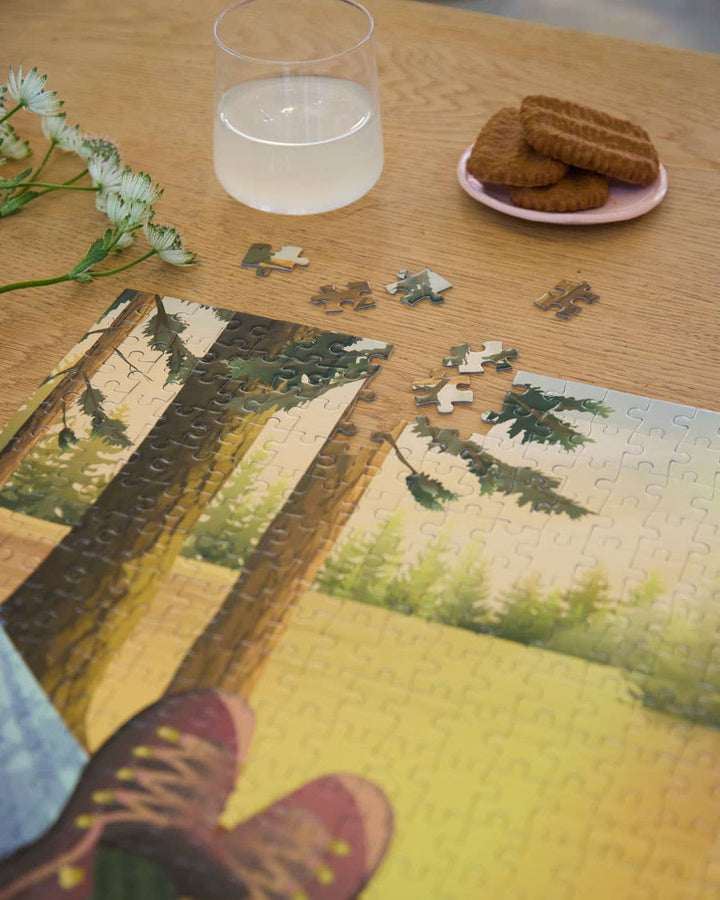 HIKING &amp; ME - Puslespill med 500 brikker