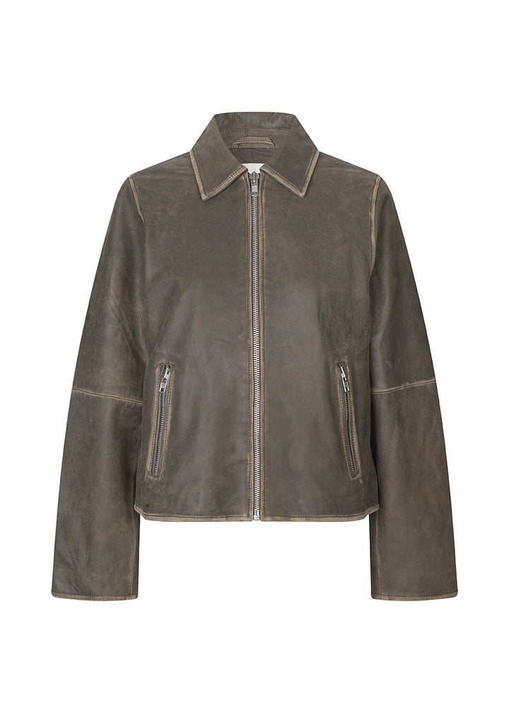 Nimamd jacket, Short Jacket - Brown