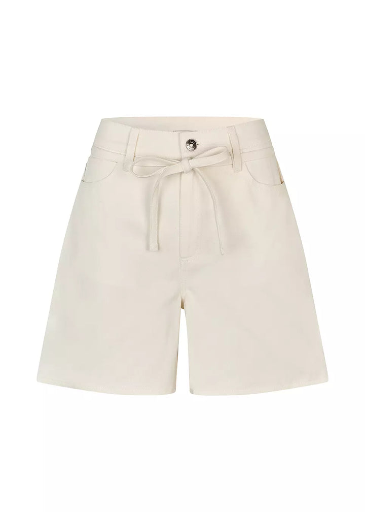 Naomamd solid shorts - Soft White