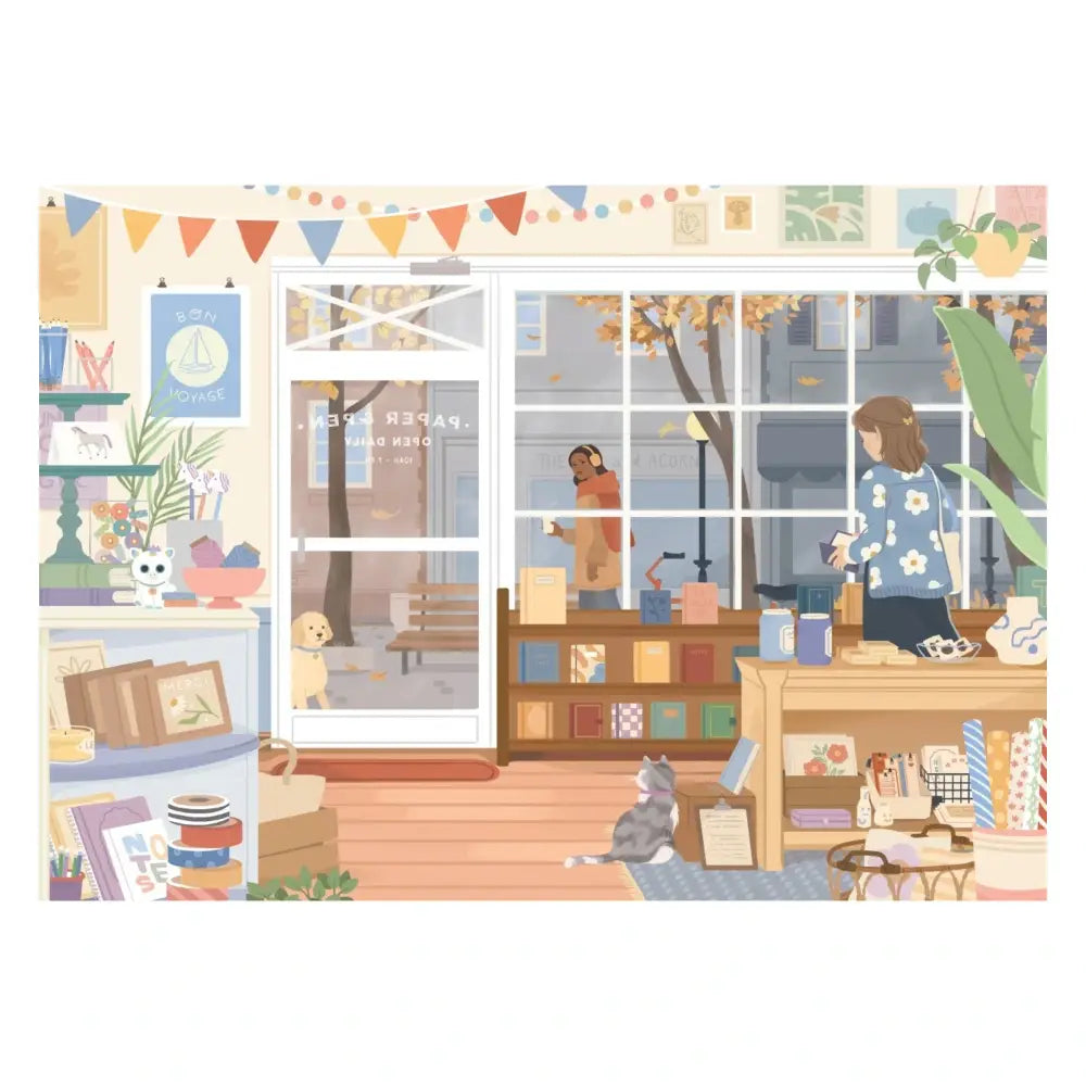 Puzzle Stationery Shop - Puslespill med 1000 biter