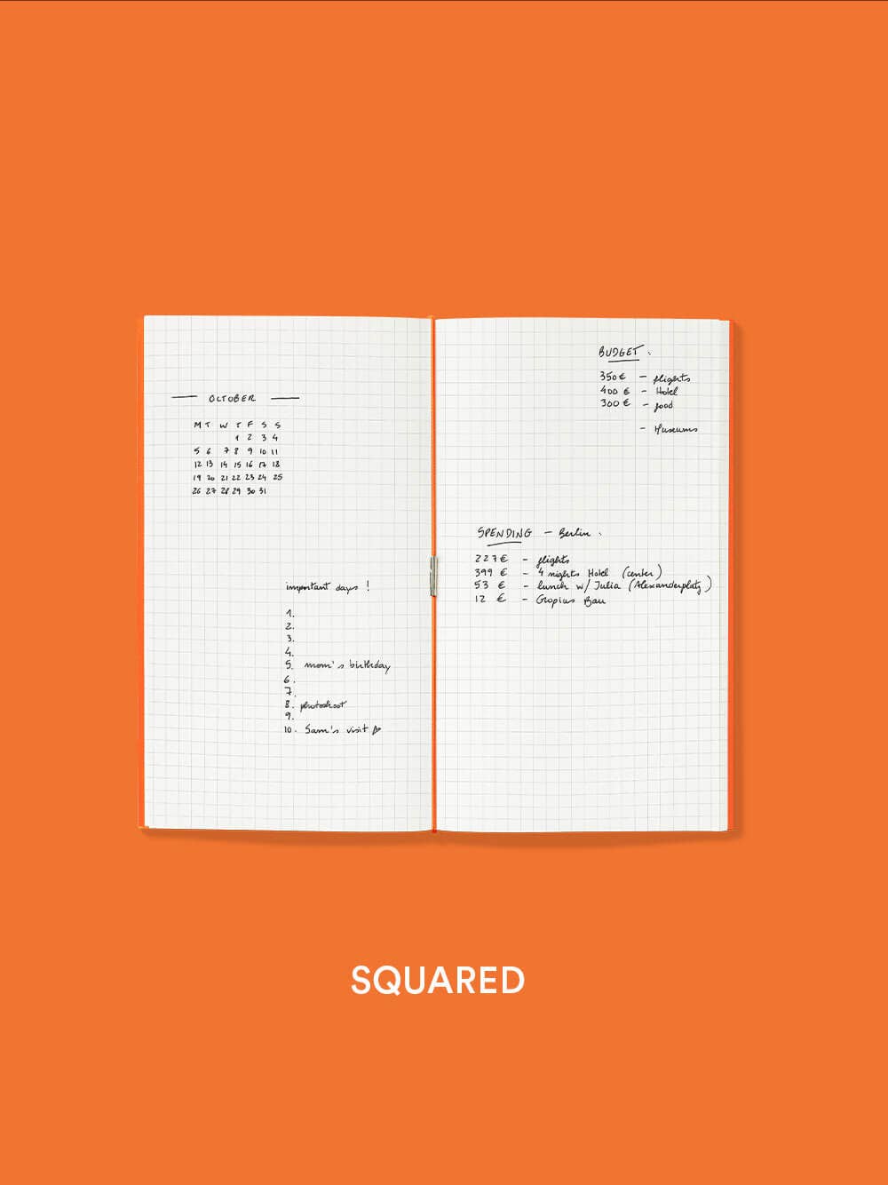 Notebook Refill - Squared
